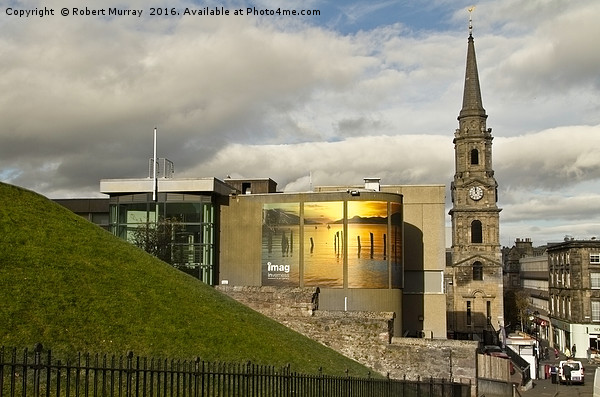 Inverness Art Gallery and Tolbooth Steeple. Picture Board by Robert Murray