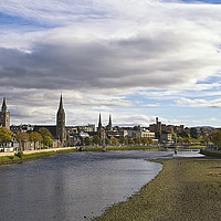 Buy canvas prints of Inverness - Capital of the Highlands by Robert Murray