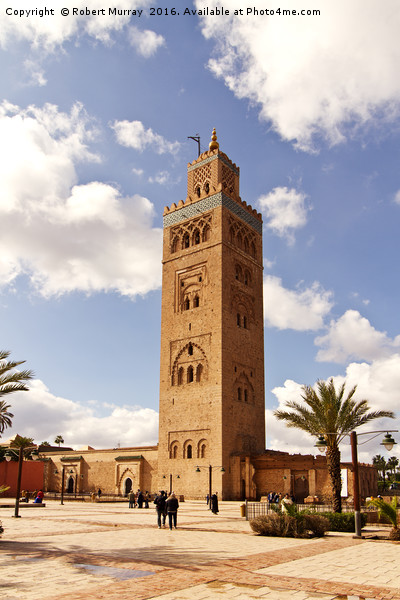 Koutoubia Mosque, Marrakesh Picture Board by Robert Murray