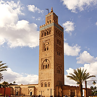 Buy canvas prints of Koutoubia Mosque, Marrakesh by Robert Murray