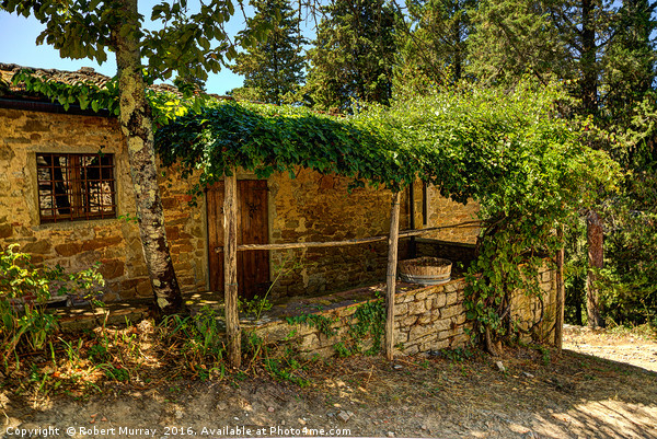 Old Tuscany Picture Board by Robert Murray