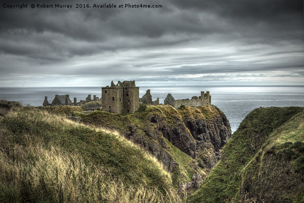  Dunnottar Castle Picture Board by Robert Murray