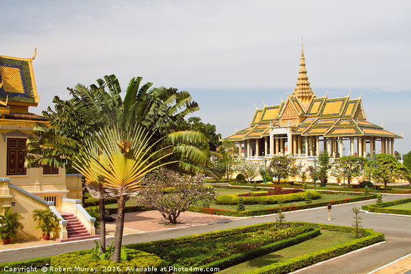 Royal Palace Phnom Penh, Cambodia. Picture Board by Robert Murray