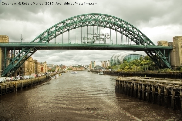 The Tyne Bridge Picture Board by Robert Murray