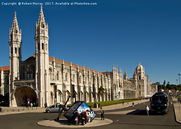 Jeronimos Monastery, Belem District, Lisbon. Picture Board by Robert Murray