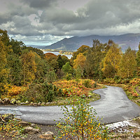 Buy canvas prints of  Autumn Colours in the Lake District by Robert Murray