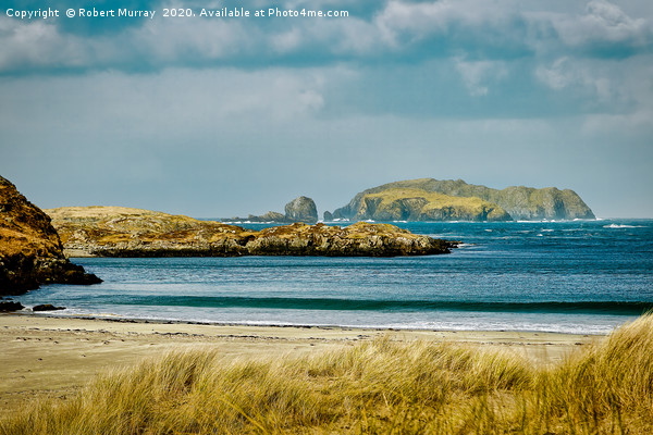 Bosta Beach, Isle of Lewis. Picture Board by Robert Murray