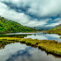 Buy canvas prints of In a Highland Glen 2 by Robert Murray