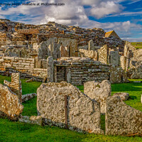 Buy canvas prints of The Broch of Gurness, Orkney. by Robert Murray