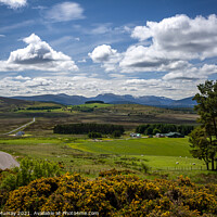 Buy canvas prints of The Cairngorms from the Snow Road by Robert Murray