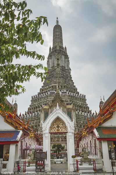 Wat Arun, Bangkok. Picture Board by Robert Murray