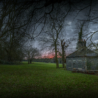 Buy canvas prints of  The Witch's cottage by Steve Thomas