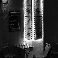 Buy canvas prints of A Stars Life Cafe by Vasilis D.