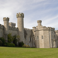 Buy canvas prints of Bodelwyddan Castle, North Wales by Andy Heap