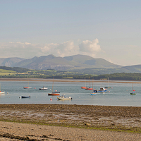 Buy canvas prints of  Beaumaris Panorama by Andy Heap