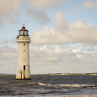 Buy canvas prints of New Brighton Lighthouse by Andy Heap
