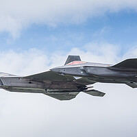 Buy canvas prints of Close-up of the F-35A & F-22A stealth fighters in the USAF Herit by Jason Wells