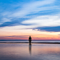 Buy canvas prints of An Iron Man rising from the sea by Jason Wells