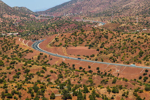 Highway to Marrakesh Picture Board by Jason Wells