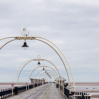 Buy canvas prints of Deserted Southport Pier by Jason Wells