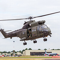 Buy canvas prints of Royal Air Force Puma arrives at RIAT17 by Jason Wells