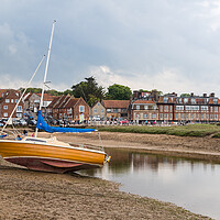 Buy canvas prints of Boats out of the water at Blakeney by Jason Wells