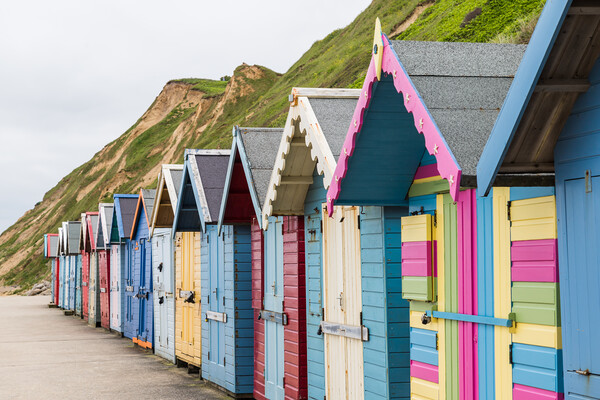 Pretty beach huts on Sheringham seafront Picture Board by Jason Wells