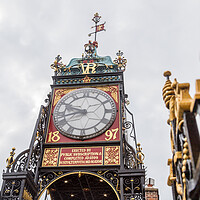 Buy canvas prints of Eastgate Clock up close by Jason Wells