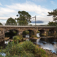 Buy canvas prints of Six Arches railway bridge by Jason Wells
