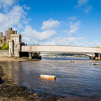 Buy canvas prints of Conwy Castle panorama by Jason Wells