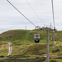 Buy canvas prints of Cable cars on the Great Orme by Jason Wells