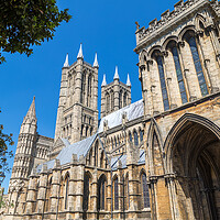 Buy canvas prints of Lincoln cathedral HDR by Jason Wells