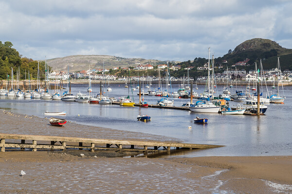 Slipway at Conwy Picture Board by Jason Wells