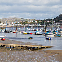Buy canvas prints of Slipway at Conwy by Jason Wells