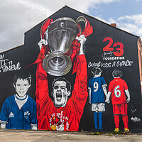 Buy canvas prints of Jamie Carragher mural by Jason Wells