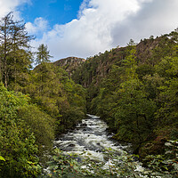 Buy canvas prints of Aber Glaslyn Pass by Jason Wells