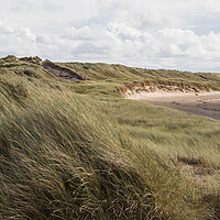 Buy canvas prints of Rhosneigr sand dunes by Jason Wells
