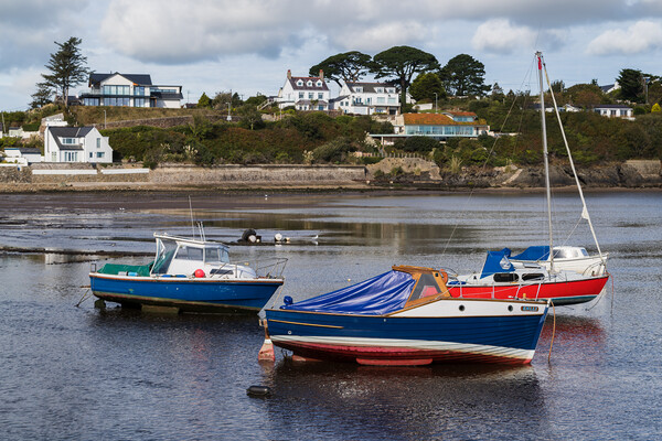 Trio of boats at Abersoch Picture Board by Jason Wells
