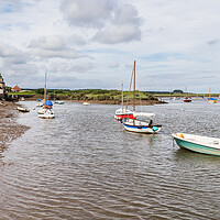 Buy canvas prints of Burnham Overy Staithe quayside by Jason Wells