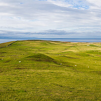 Buy canvas prints of Great Orme peak panorama by Jason Wells