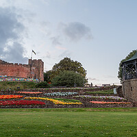 Buy canvas prints of Dusk at Tamworth Castle by Jason Wells