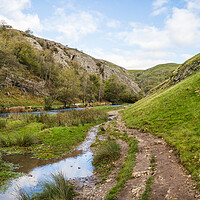 Buy canvas prints of Foot of the Dovedale valley by Jason Wells