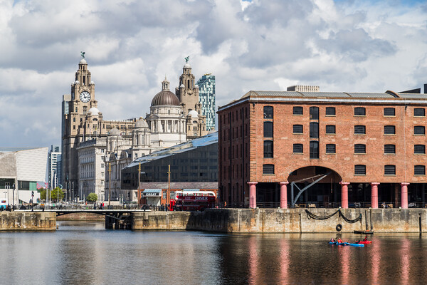 Canoes in the Albert Dock Picture Board by Jason Wells