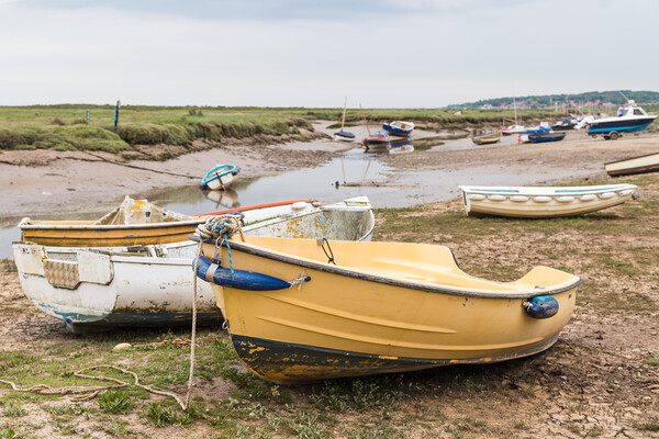 Boats at Blakeney Picture Board by Jason Wells