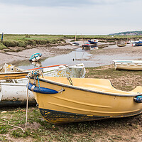 Buy canvas prints of Boats at Blakeney by Jason Wells