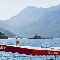 Buy canvas prints of Tourist boat in Perast by Jason Wells