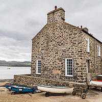 Buy canvas prints of Tri-a- Hanner cottage by Jason Wells
