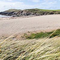 Buy canvas prints of Sand dunes at Porth Nobla by Jason Wells