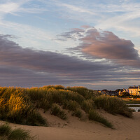 Buy canvas prints of Sand dunes between Crosby beach and the marina by Jason Wells