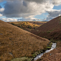 Buy canvas prints of River Dane weaving round the bending valley by Jason Wells